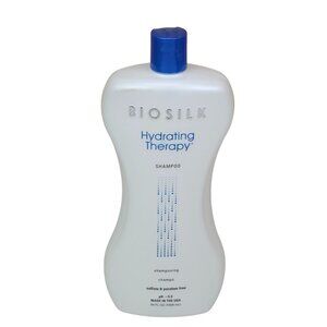 Biosilk Hydrating Therapy Shampoo 34 Fl Oz Sulfate & Paraben Free Strong Smooth